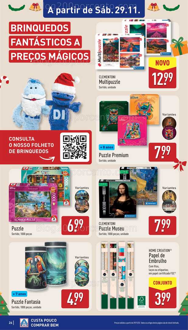 Antevisão Folheto ALDI Promoções de 24 a 30 novembro