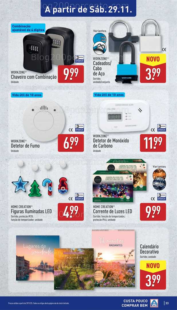 Antevisão Folheto ALDI Promoções de 24 a 30 novembro