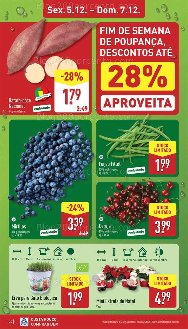 Antevisão Folheto ALDI Promoções de 1 a 7 dezembro