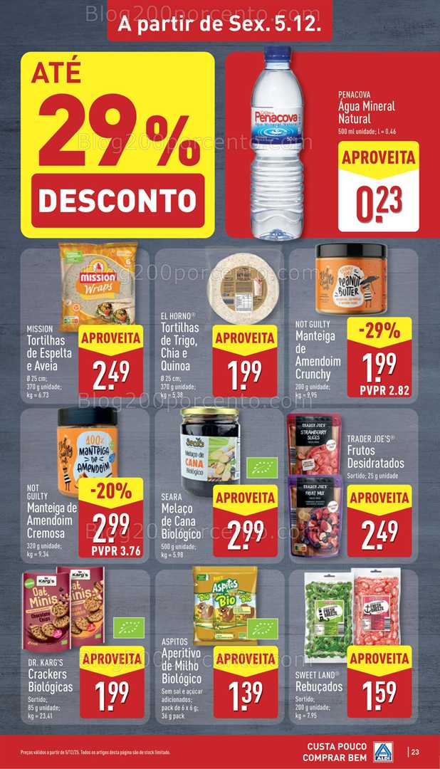 Antevisão Folheto ALDI Promoções de 1 a 7 dezembro