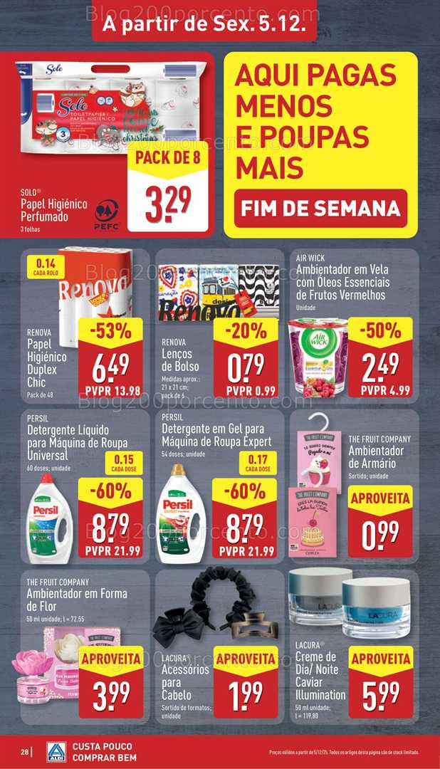 Antevisão Folheto ALDI Promoções de 1 a 7 dezembro