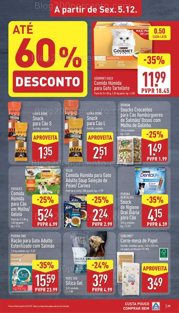 Antevisão Folheto ALDI Promoções de 1 a 7 dezembro