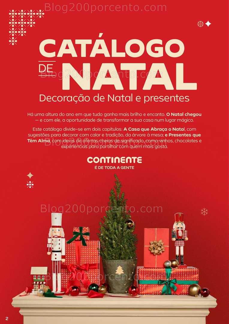Antevisão Folheto CONTINENTE Açores Natal Promoções de 18 novembro a 24 dezembro