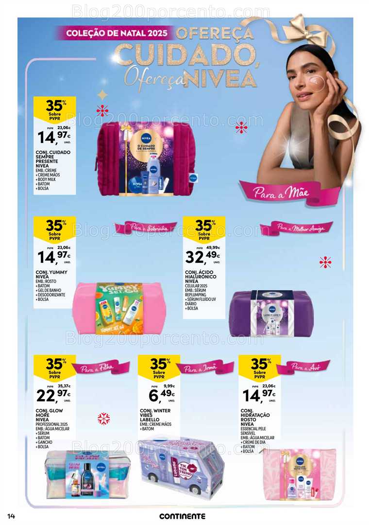 Antevisão Folheto CONTINENTE Açores Natal Promoções de 18 novembro a 24 dezembro