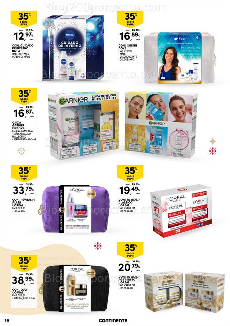 Antevisão Folheto CONTINENTE Açores Natal Promoções de 18 novembro a 24 dezembro
