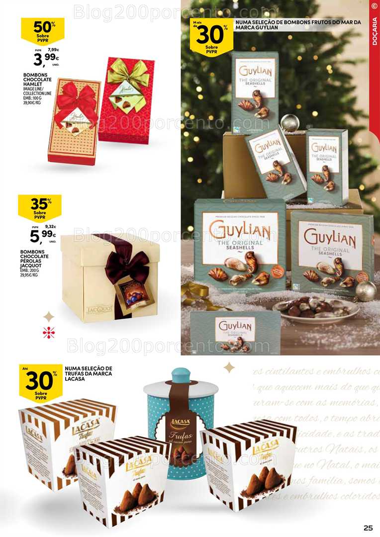 Antevisão Folheto CONTINENTE Açores Natal Promoções de 18 novembro a 24 dezembro