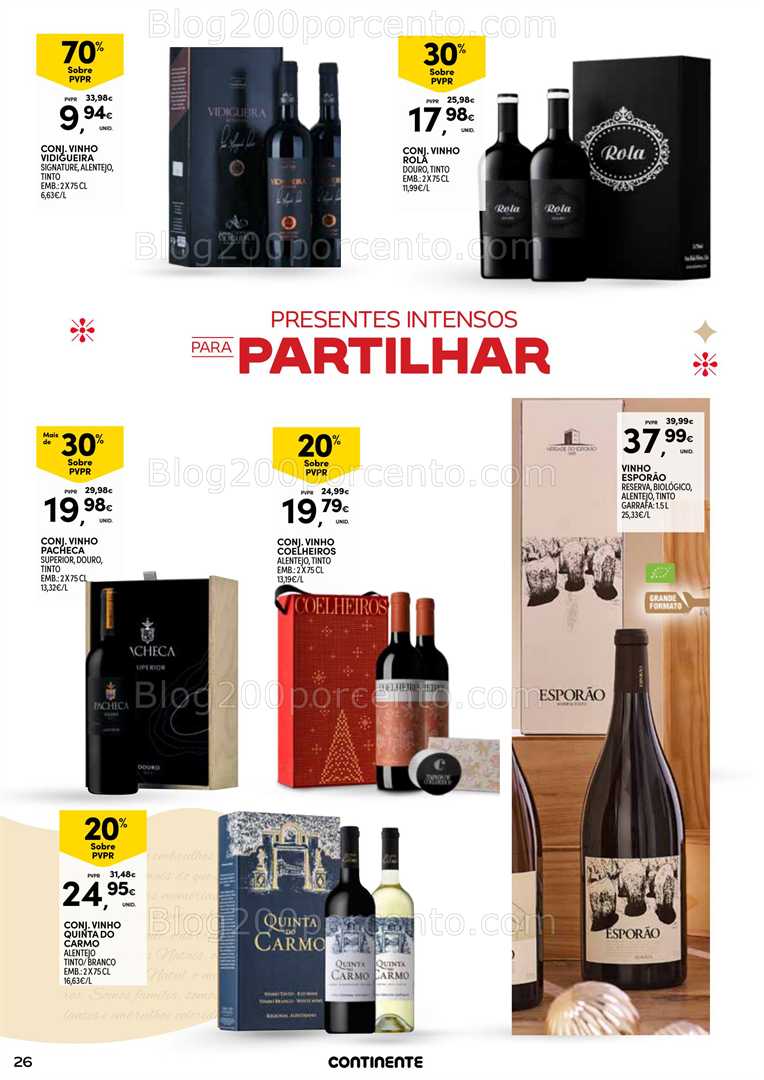 Antevisão Folheto CONTINENTE Açores Natal Promoções de 18 novembro a 24 dezembro