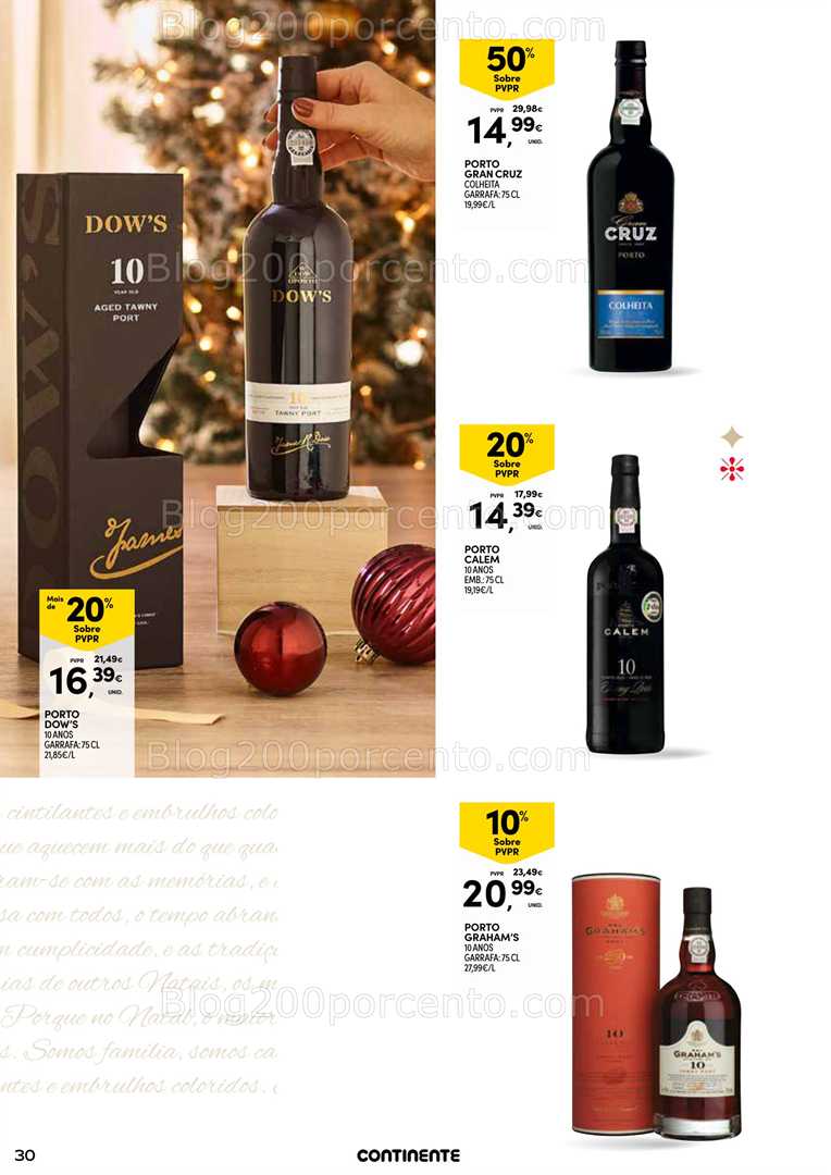 Antevisão Folheto CONTINENTE Açores Natal Promoções de 18 novembro a 24 dezembro