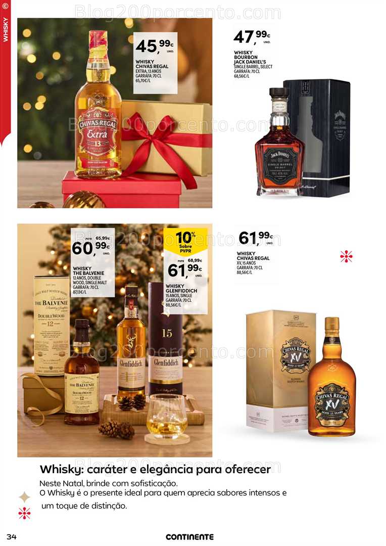 Antevisão Folheto CONTINENTE Açores Natal Promoções de 18 novembro a 24 dezembro