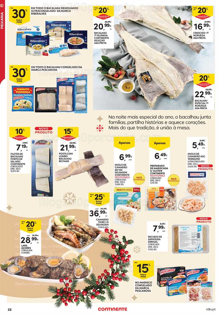 Antevisão Folheto CONTINENTE Promoções de 27 novembro a 10 dezembro