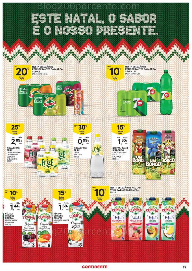 Antevisão Folheto CONTINENTE Promoções de 27 novembro a 10 dezembro