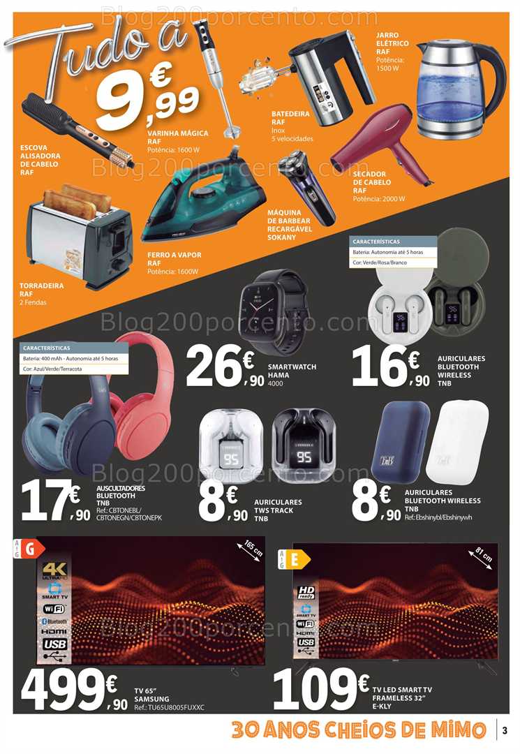 Antevisão Folheto E-LECLERC Black Friday Promoções de 28 a 30 novembro