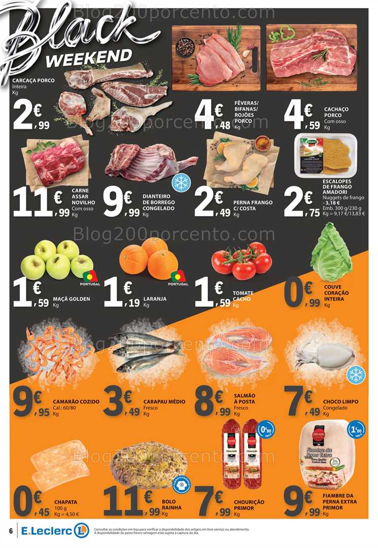 Antevisão Folheto E-LECLERC Black Friday Promoções de 28 a 30 novembro