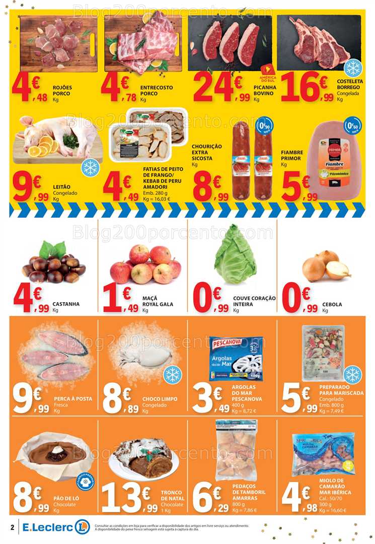 Antevisão Folheto E-LECLERC Promoções Fim de Semana - 21 a 23 novembro