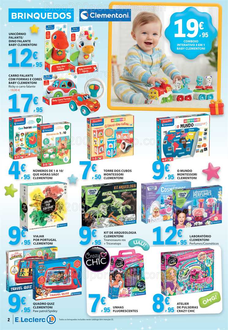 Antevisão Folheto E-LECLERC Bazar Promoções de 20 novembro a 3 dezembro