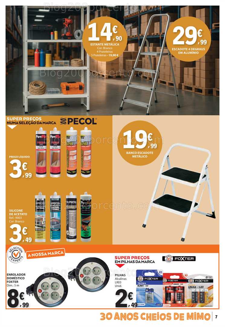 Antevisão Folheto E-LECLERC Bazar Promoções de 20 novembro a 3 dezembro