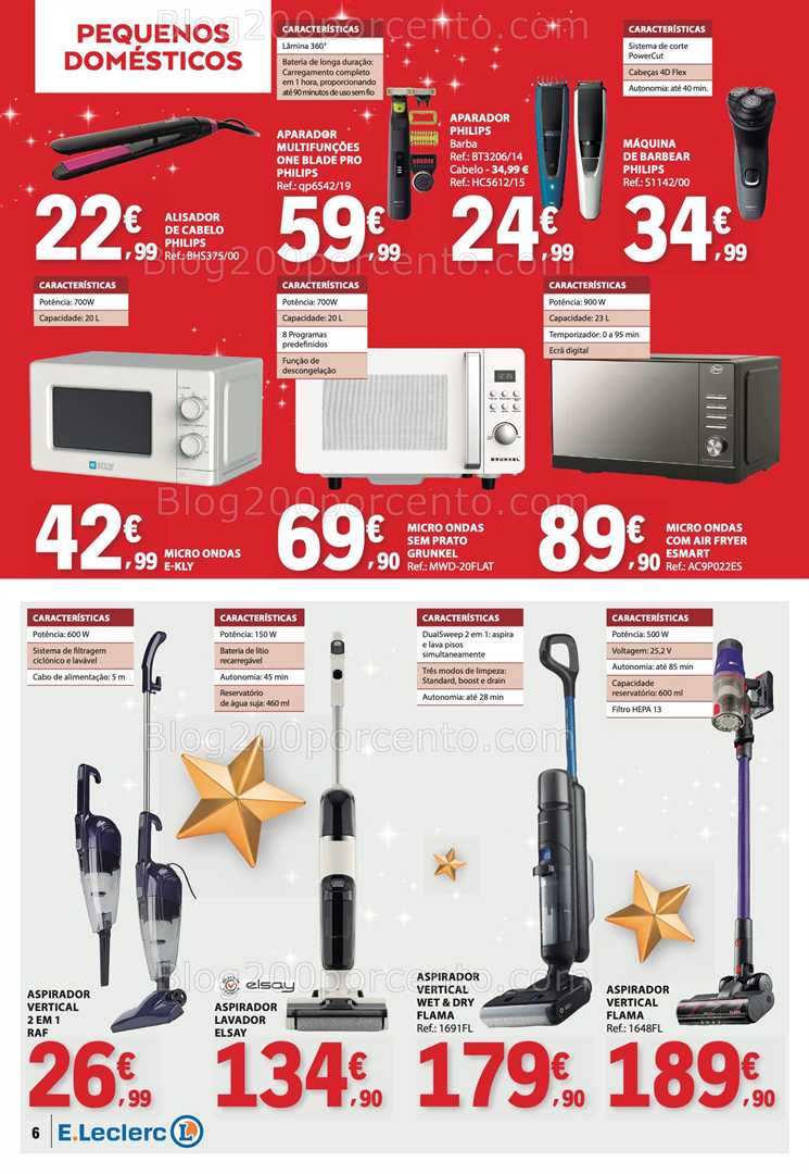 Antevisão Folheto E-LECLERC Bazar Natal Promoções de 25 novembro a 24 dezembro