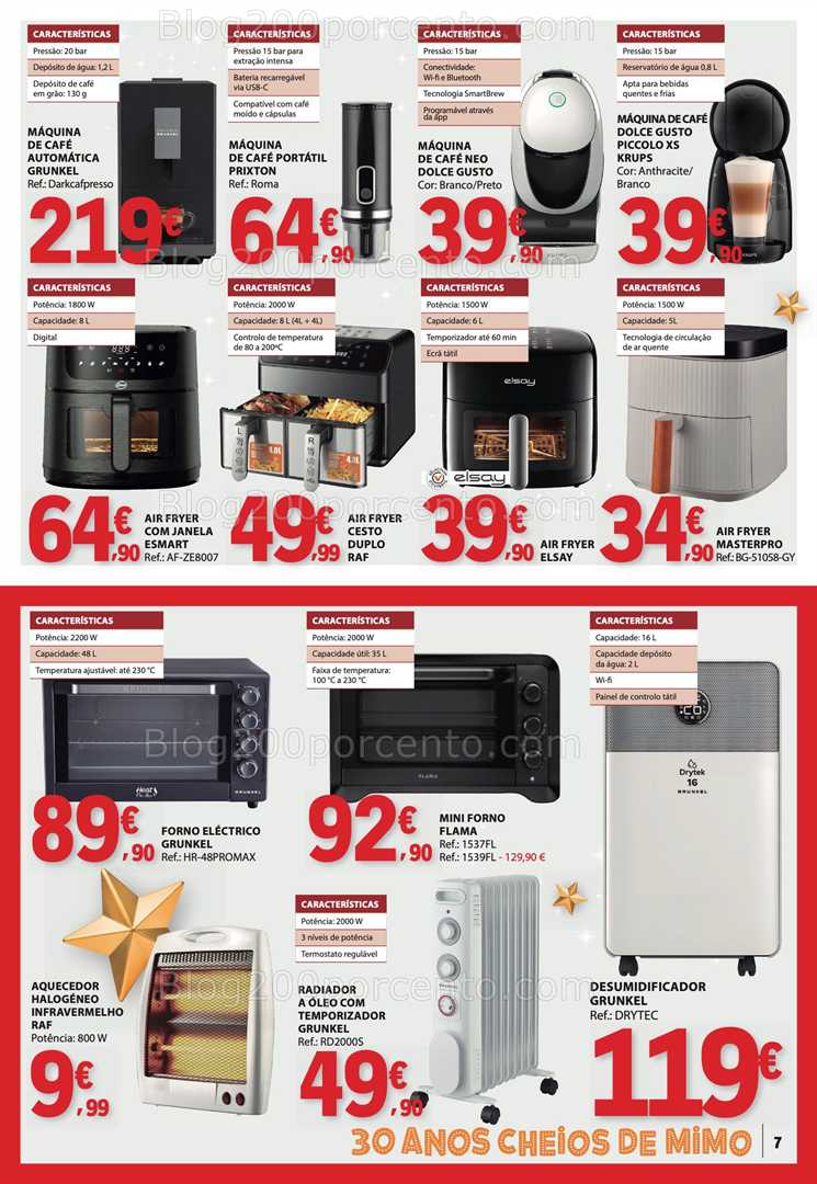 Antevisão Folheto E-LECLERC Bazar Natal Promoções de 25 novembro a 24 dezembro