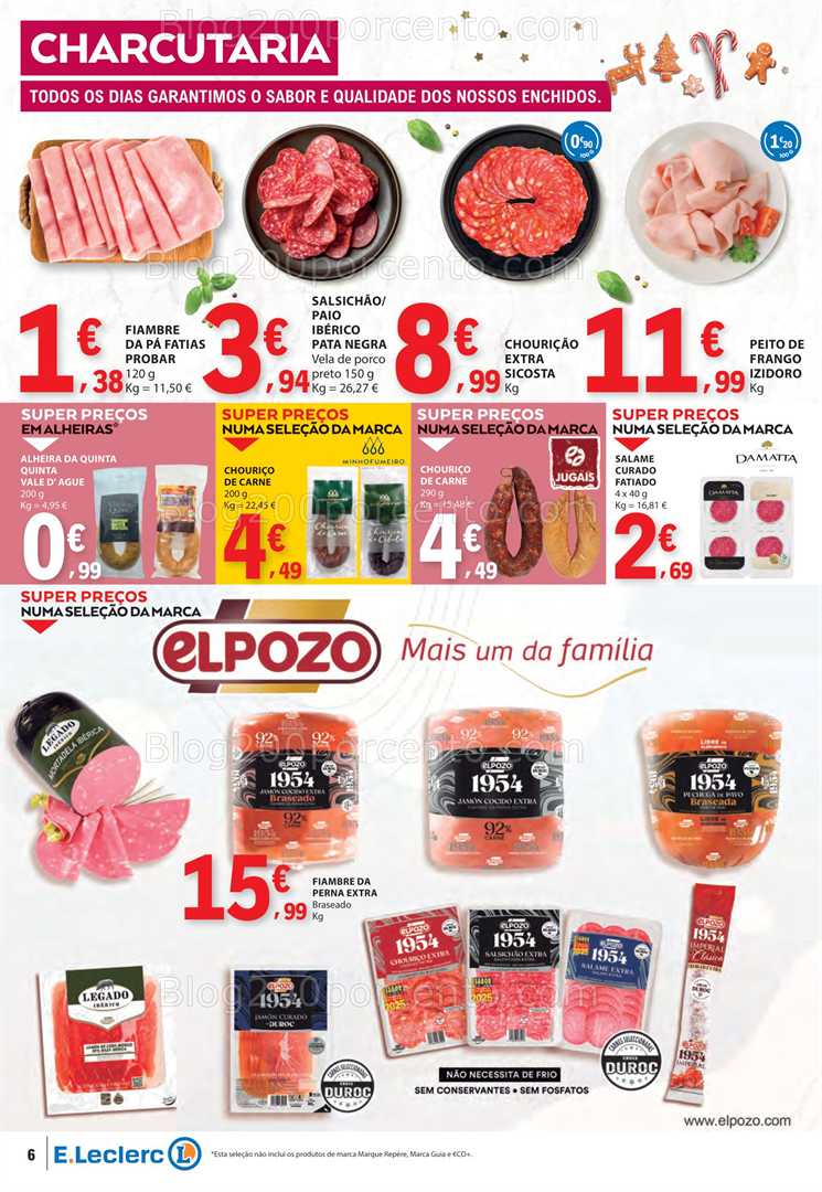 Antevisão Folheto E-LECLERC Promoções de 20 a 26 novembro