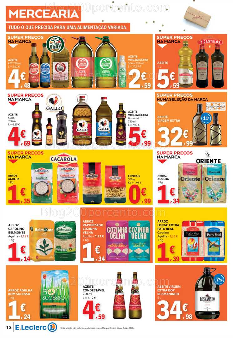 Antevisão Folheto E-LECLERC Promoções de 20 a 26 novembro