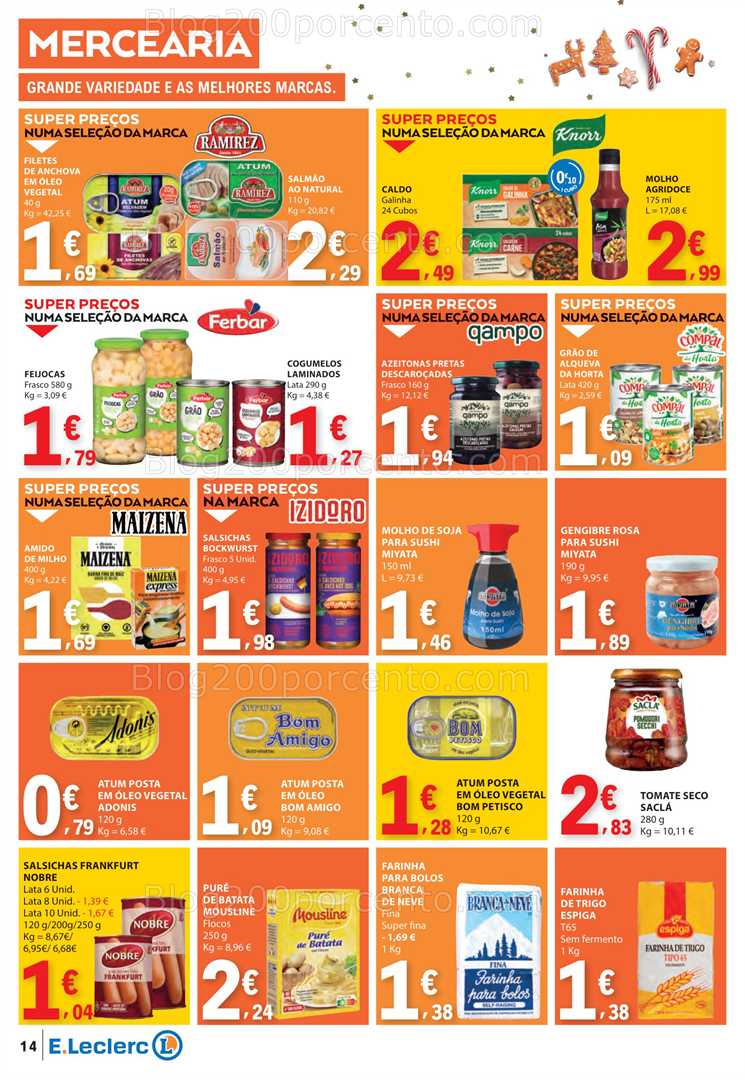 Antevisão Folheto E-LECLERC Promoções de 20 a 26 novembro