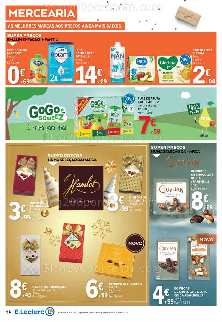 Antevisão Folheto E-LECLERC Promoções de 20 a 26 novembro