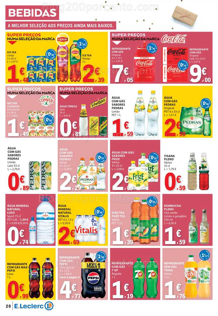 Antevisão Folheto E-LECLERC Promoções de 20 a 26 novembro