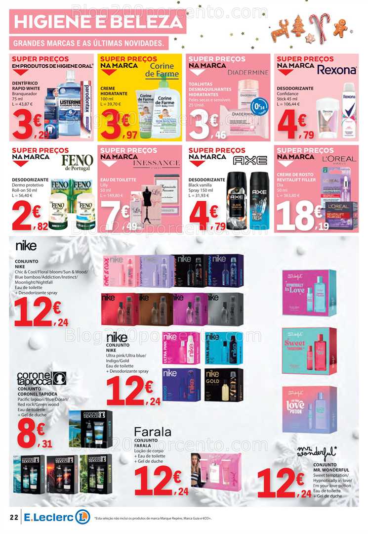 Antevisão Folheto E-LECLERC Promoções de 20 a 26 novembro