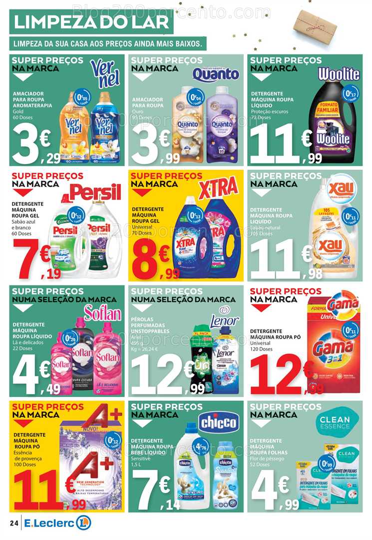 Antevisão Folheto E-LECLERC Promoções de 20 a 26 novembro