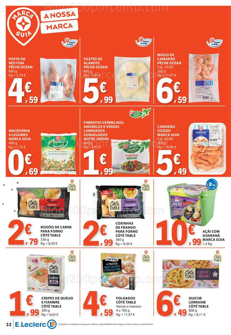 Antevisão Folheto E-LECLERC Promoções de 20 a 26 novembro