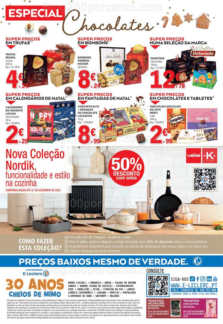 Antevisão Folheto E-LECLERC Promoções de 20 a 26 novembro