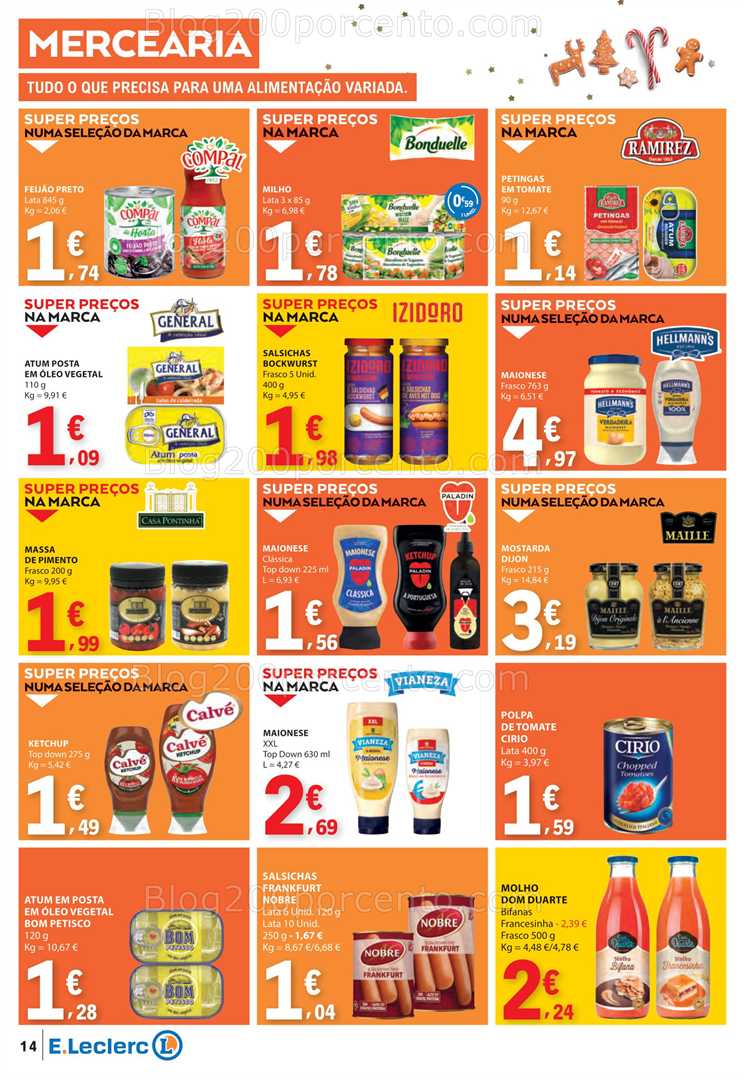 Antevisão Folheto E-LECLERC Promoções de 27 novembro a 3 dezembro