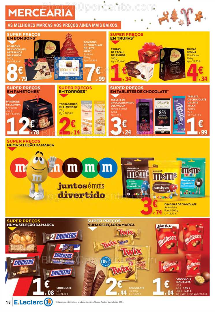 Antevisão Folheto E-LECLERC Promoções de 27 novembro a 3 dezembro