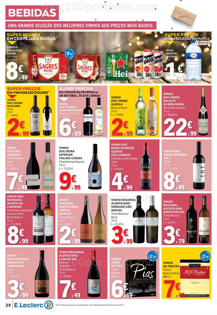 Antevisão Folheto E-LECLERC Promoções de 27 novembro a 3 dezembro
