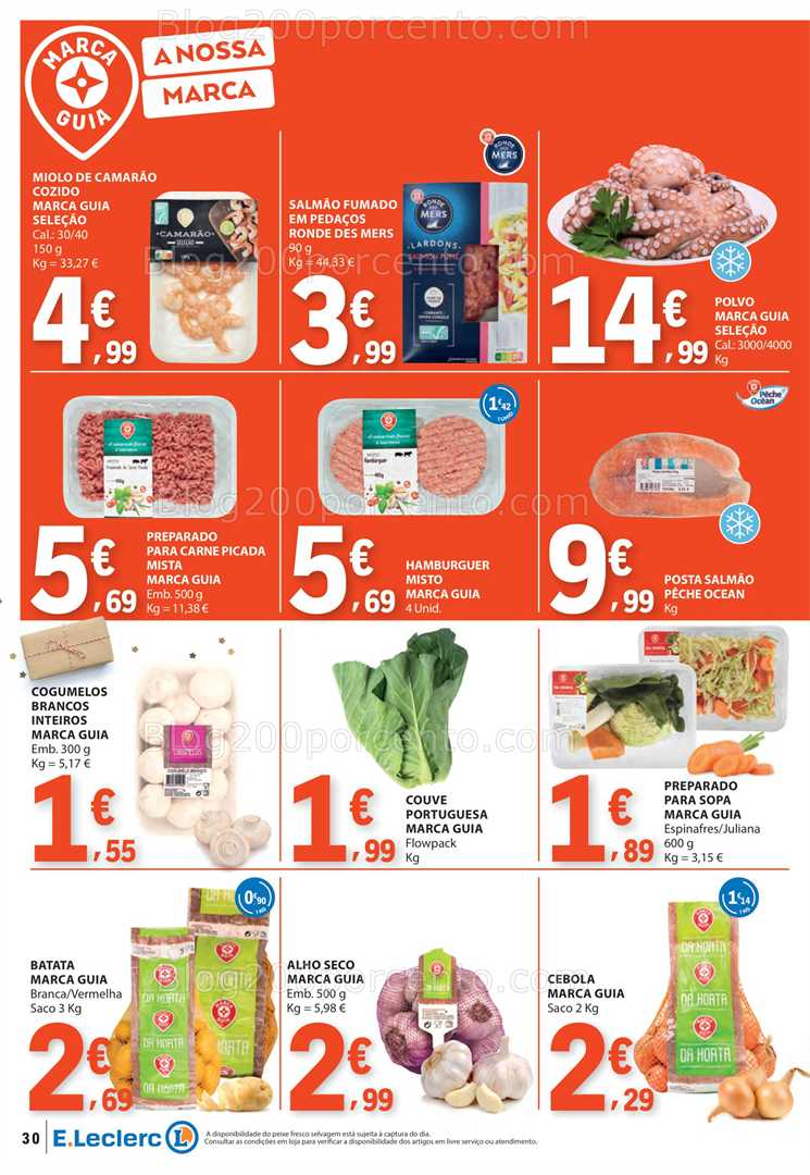 Antevisão Folheto E-LECLERC Promoções de 27 novembro a 3 dezembro