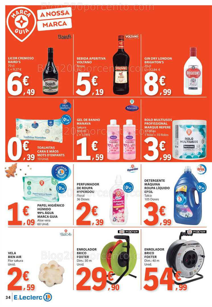 Antevisão Folheto E-LECLERC Promoções de 27 novembro a 3 dezembro