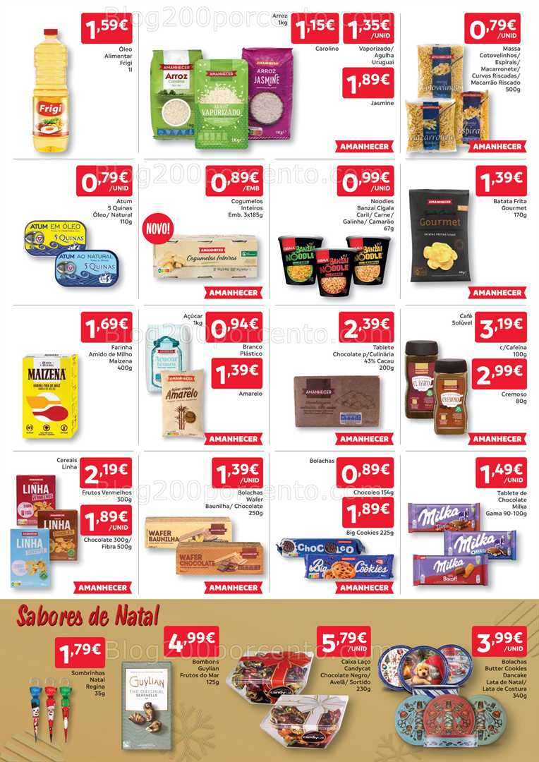 Antevisão Folheto AMANHECER Promoções de 27 novembro a 3 dezembro