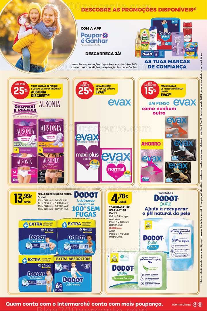 Antevisão Folheto INTERMARCHÉ Higiene e Limpeza Promoções de 27 novembro a 3 dezembro