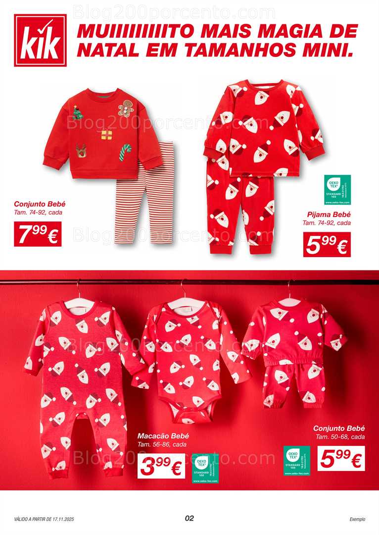 Antevisão Folheto KIK Natal Promoções a partir de 17 novembro