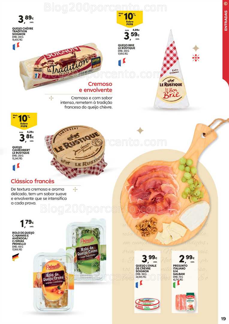 Antevisão Folheto CONTINENTE Ceia de Natal Promoções de 18 novembro a 24 dezembro