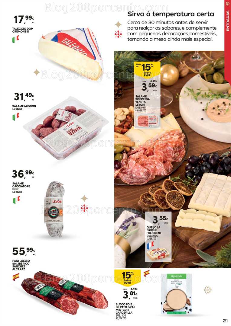 Antevisão Folheto CONTINENTE Ceia de Natal Promoções de 18 novembro a 24 dezembro