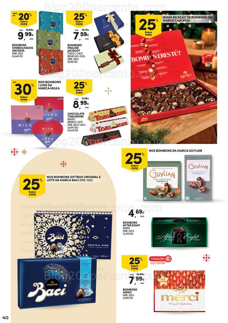 Antevisão Folheto CONTINENTE Ceia de Natal Promoções de 18 novembro a 24 dezembro