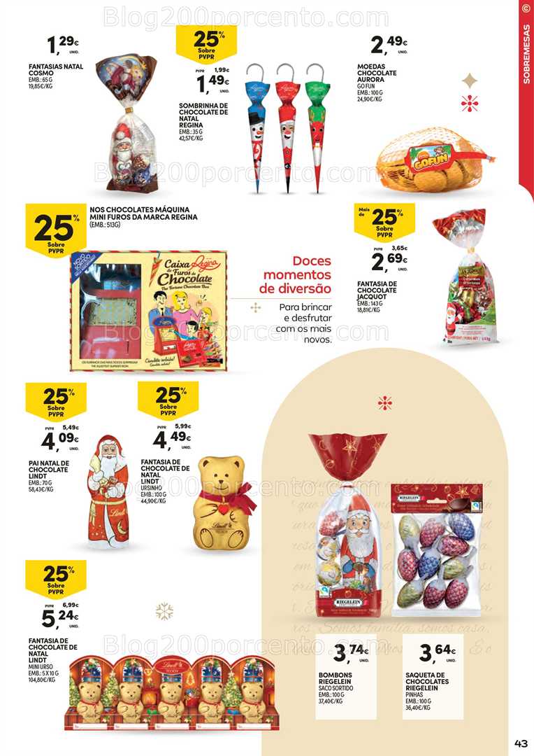 Antevisão Folheto CONTINENTE Ceia de Natal Promoções de 18 novembro a 24 dezembro