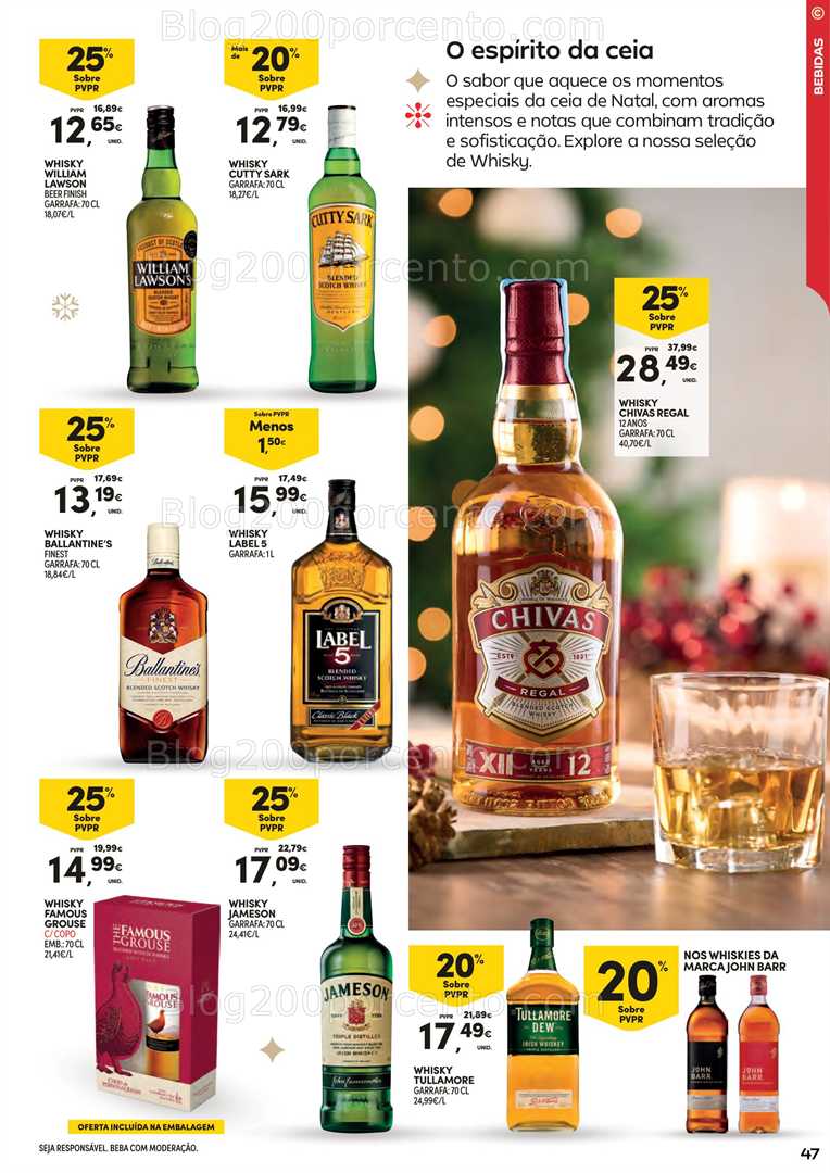 Antevisão Folheto CONTINENTE Ceia de Natal Promoções de 18 novembro a 24 dezembro