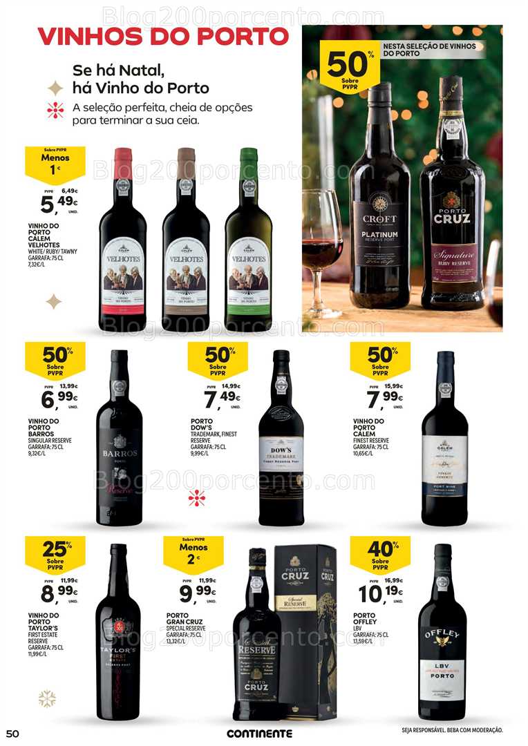 Antevisão Folheto CONTINENTE Ceia de Natal Promoções de 18 novembro a 24 dezembro