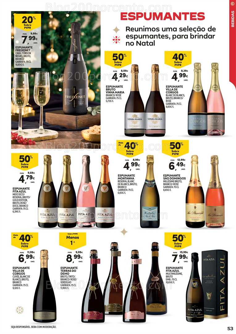 Antevisão Folheto CONTINENTE Ceia de Natal Promoções de 18 novembro a 24 dezembro