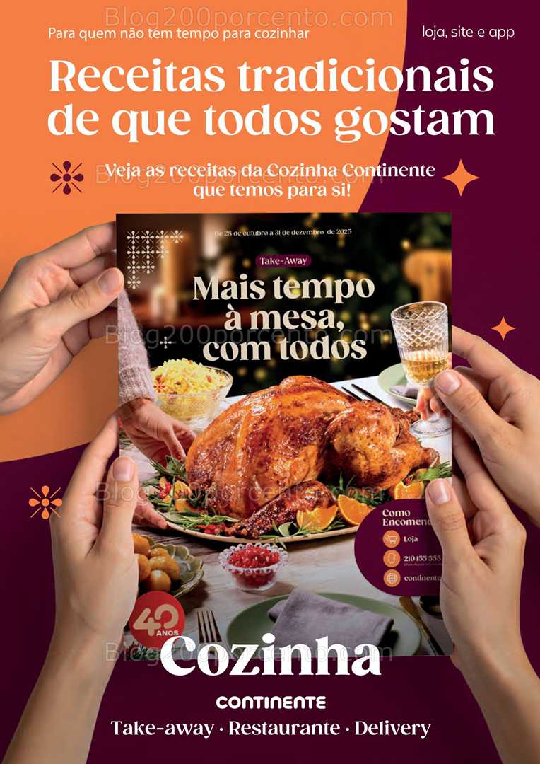 Antevisão Folheto CONTINENTE Ceia de Natal Promoções de 18 novembro a 24 dezembro