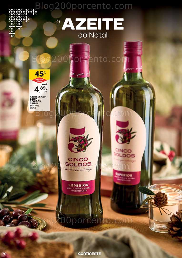 Antevisão Folheto CONTINENTE Ceia de Natal Promoções de 18 novembro a 24 dezembro