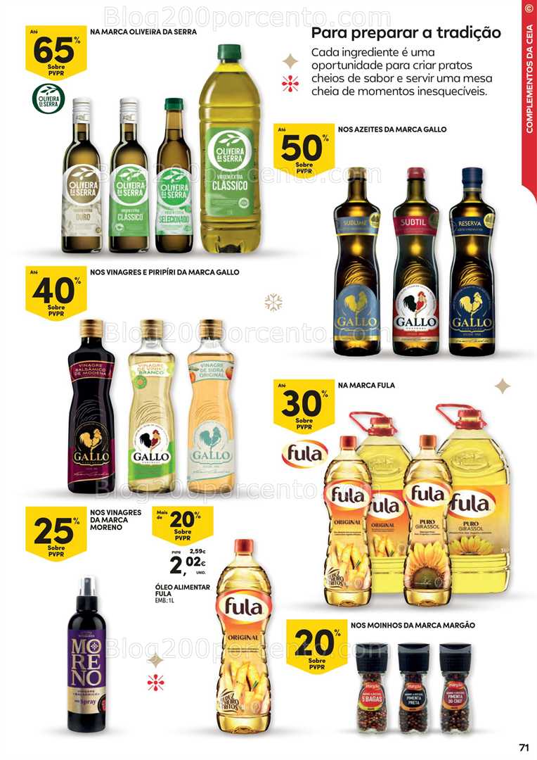 Antevisão Folheto CONTINENTE Ceia de Natal Promoções de 18 novembro a 24 dezembro