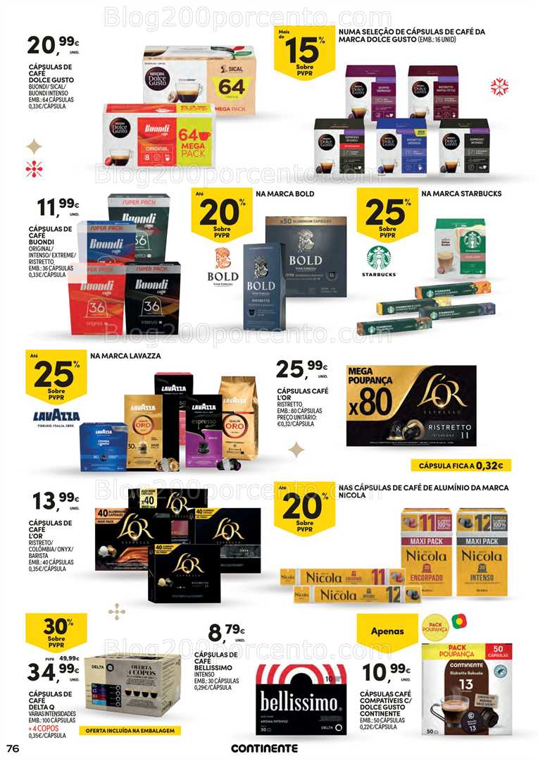 Antevisão Folheto CONTINENTE Ceia de Natal Promoções de 18 novembro a 24 dezembro